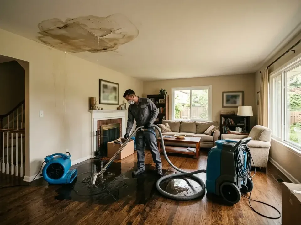 attic-pipe-burst-ceiling-drip-008 — frequently asked questions, Water Damage Restoration & Carpet Care in Watseka, IL